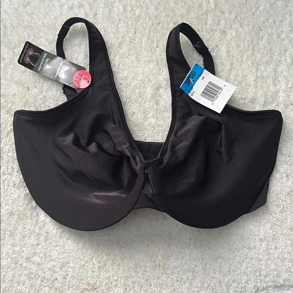 Lilyette Elegant Black Bra 38DDD